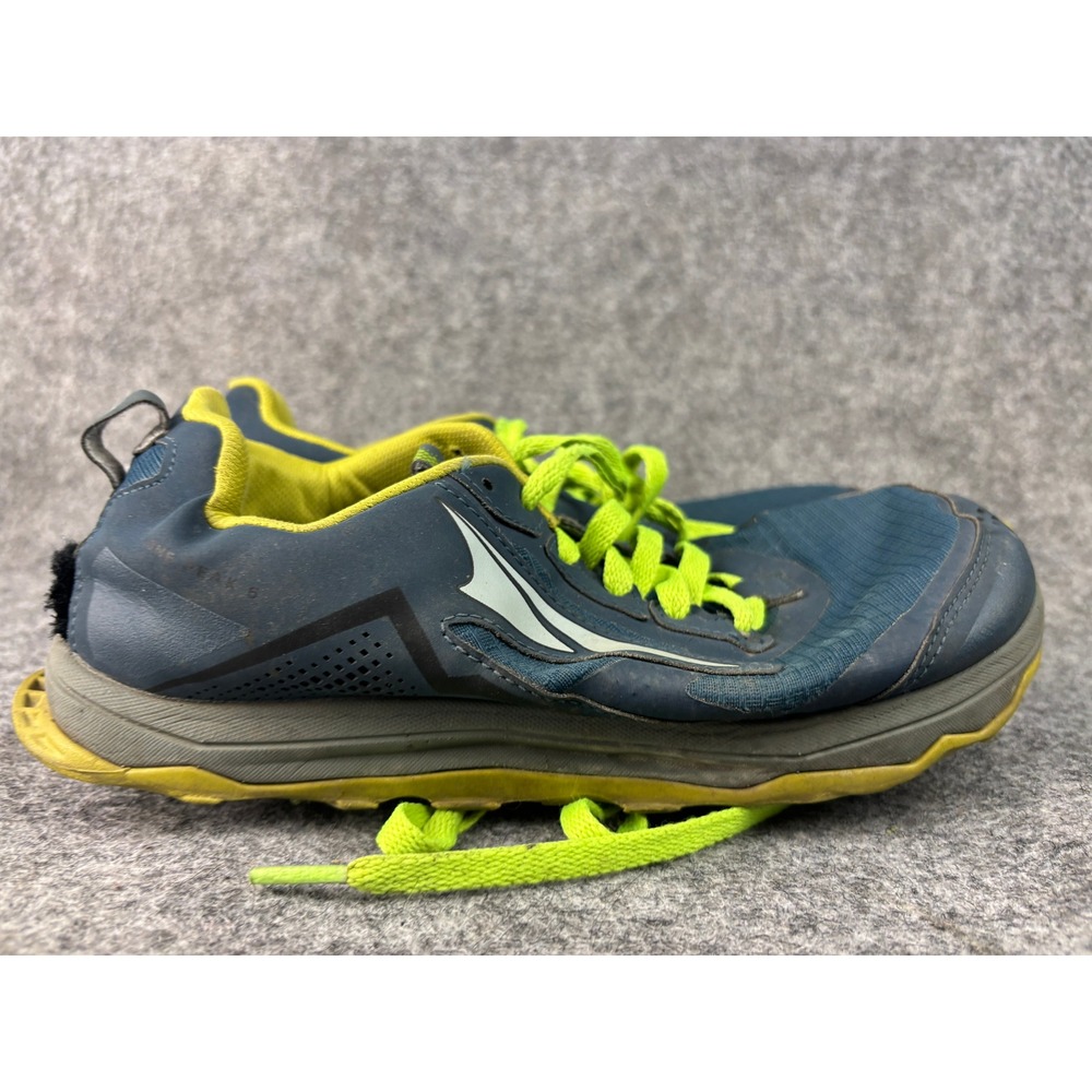 Altra‎ Lone Peak 5 Trail Running Shoes Mens 8 Blue Green Zero Drop AL0A4VQE408 - Picture 5 of 8